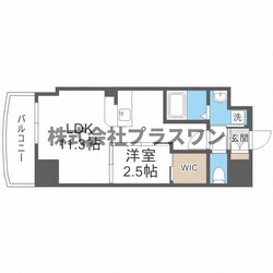 セレニテ堺筋本町リアンの物件間取画像